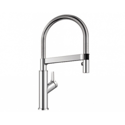Bateria Blanco SOLENTA-S SENSO dźwignia z prawej chrom 522 406